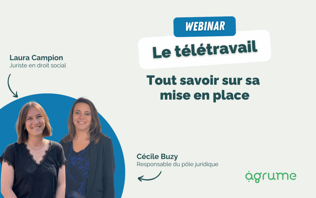 Webinar : le télétravail, tout savoir sur sa mise ne place