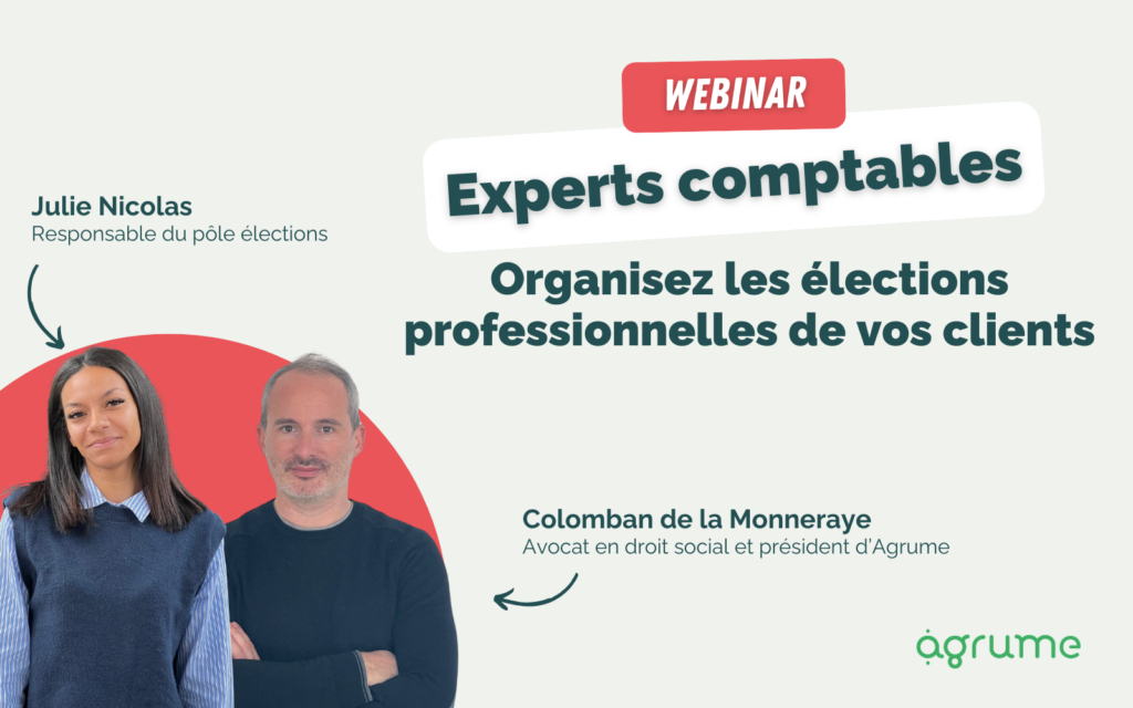 Webinar élections professionnelles (experts-comptables) - septembre 2026